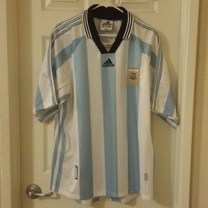 Rare Vintage ADIDAS Argentina World Cup 1998